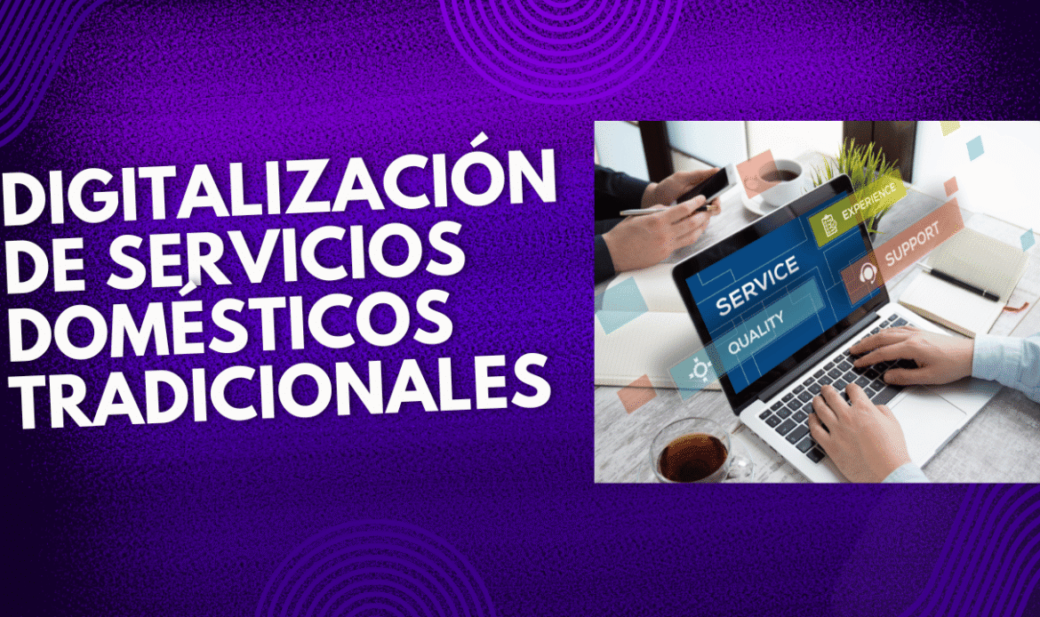 Digitalización de servicios domésticos tradicionales